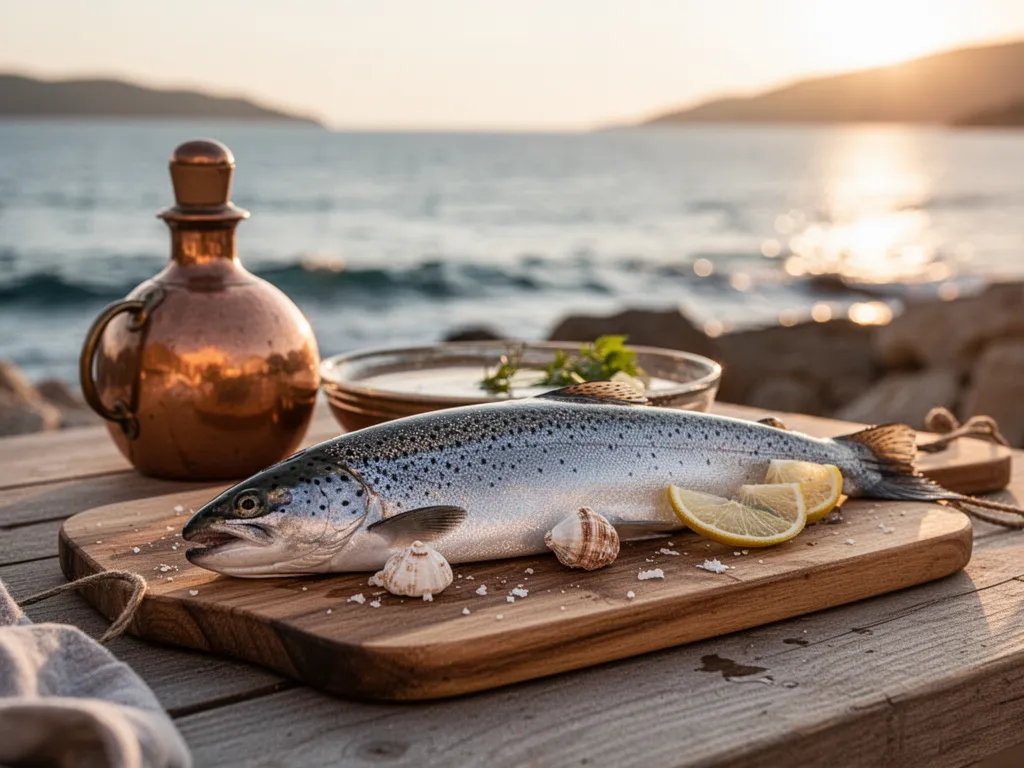 Préparer une truite : de la rivière à l'assiette en 20 minutes